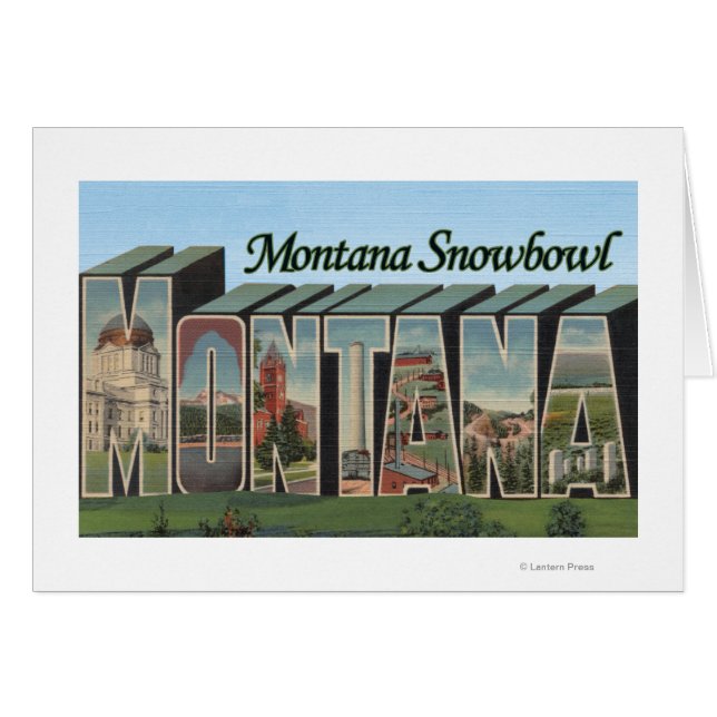 Snowbowl Montana, Montana (Devant horizontal)