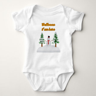 Snowboy Baby Jersey Bodysuit Strampler