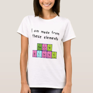 Snowbunny Periodenname Shirt