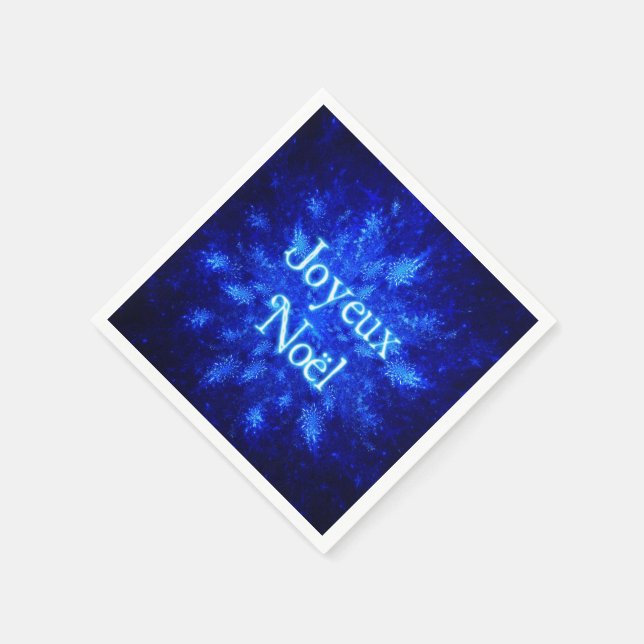 Snowburst - Joyeux Noё l Serviette (Ecke)