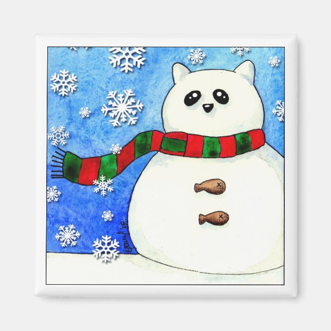 SNOWCAT - Magnet (Vorne)