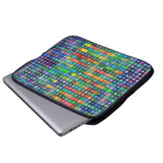 Snowcatcher Snowflakes Electronics Bag Laptopschutzhülle