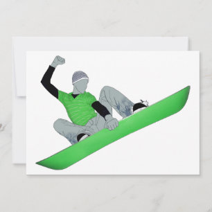 Snowcore: Snowboard Einladung