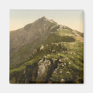 Snowdon - die letzte Meile, Gwynedd, Wales Magnet