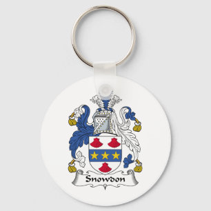 Snowdon Familienwappen Schlüsselanhänger