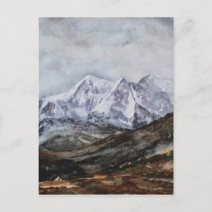 Snowdon Horseshoe im Winter.JPG Postkarte