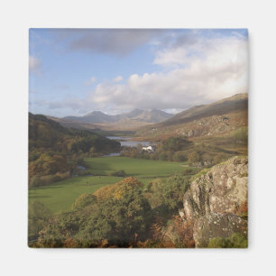 Snowdon von Capel Curig, Gwynedd, Wales (RF) Magnet