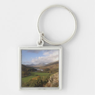 Snowdon von Capel Curig, Gwynedd, Wales (RF) Schlüsselanhänger
