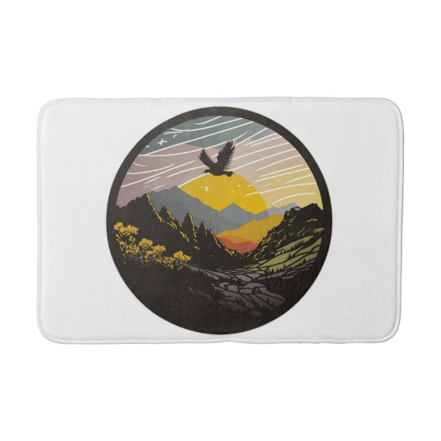 Snowdonia Badematte (Vorderseite)