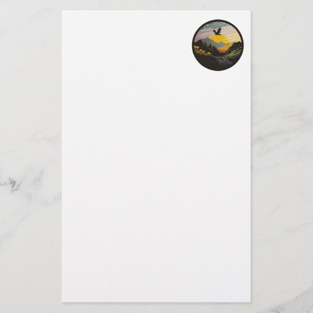 Snowdonia Briefpapier (Vorderseite)