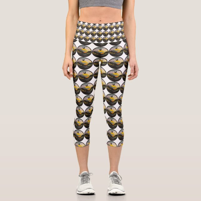 Snowdonia Capri Leggings (Vorderseite)