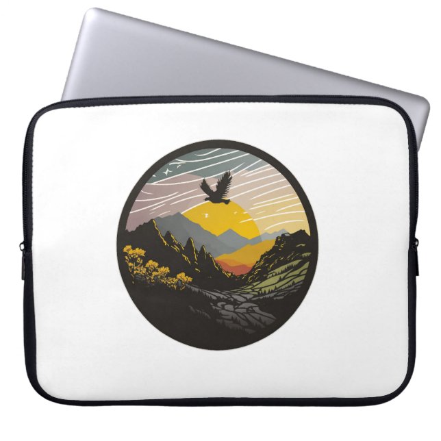 Snowdonia Laptopschutzhülle (Vorderseite)