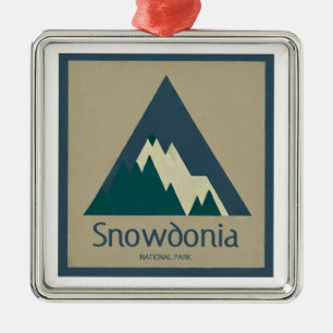 Snowdonia Nationalpark Rustikal Ornament Aus Metall