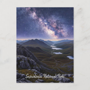 Snowdonia Nationalpark Wales Postkarte