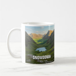 Snowdonia Nationalpark Wales Travel Kaffeetasse