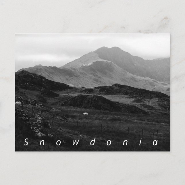 Snowdonia Postcard Postkarte (Vorderseite)