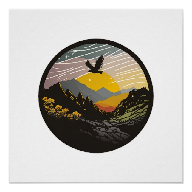 Snowdonia Poster (Vorderseite)