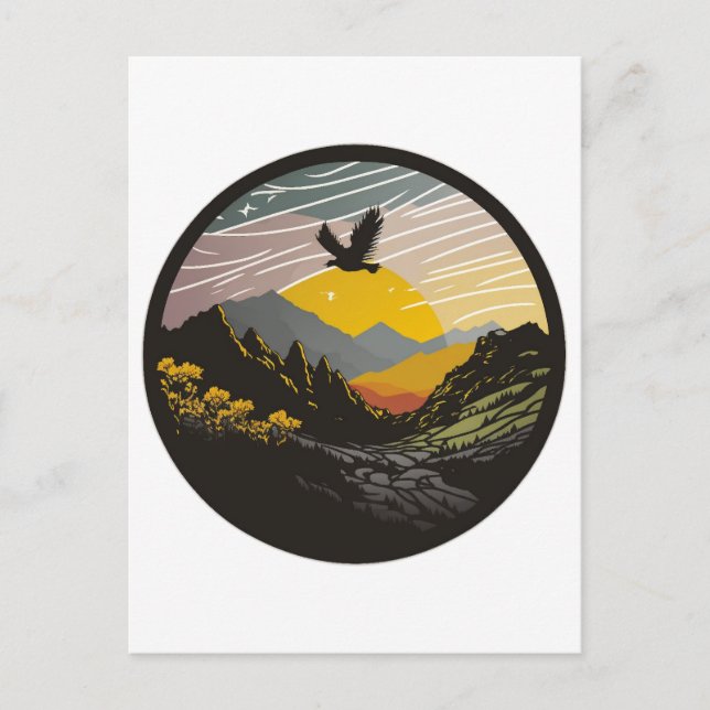 Snowdonia Postkarte (Vorderseite)