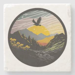 Snowdonia Steinuntersetzer