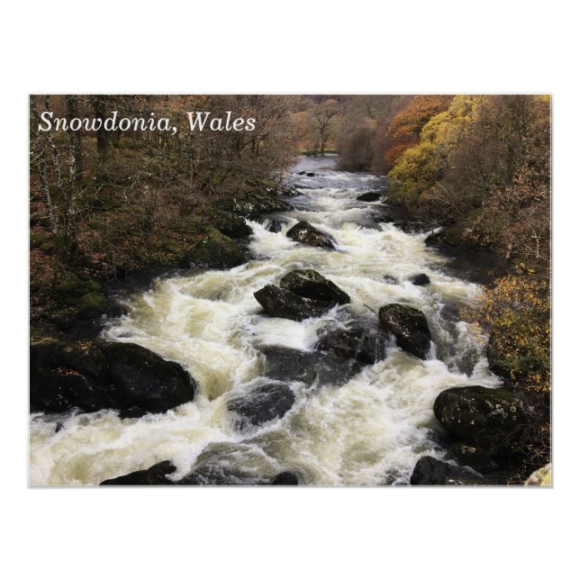 Snowdonia Wales Poster (Vorderseite)