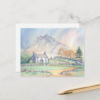 Snowdonia Welsh Mountain Landschaft Postkarte