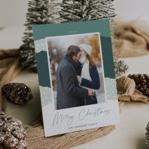 Snowdrift | Colorblock Versenktes Foto Weihnachten