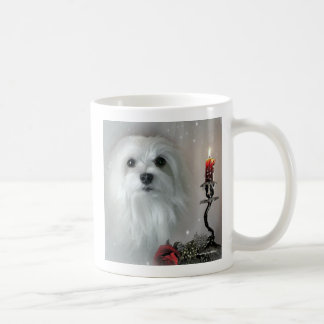 Snowdrop das maltesische kaffeetasse