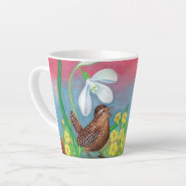 Snowdrop & Wren Vogel beschwören die Frühjahrskind Milchtasse