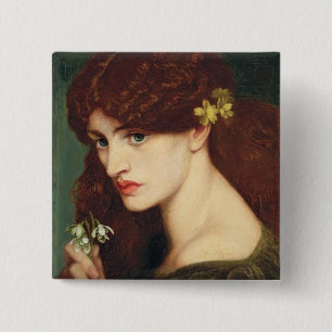 Snowdrops, 1873 (Öl auf Leinwand) Button