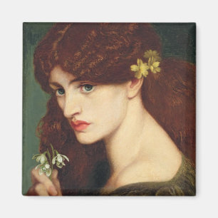 Snowdrops, 1873 (Öl auf Leinwand) Magnet