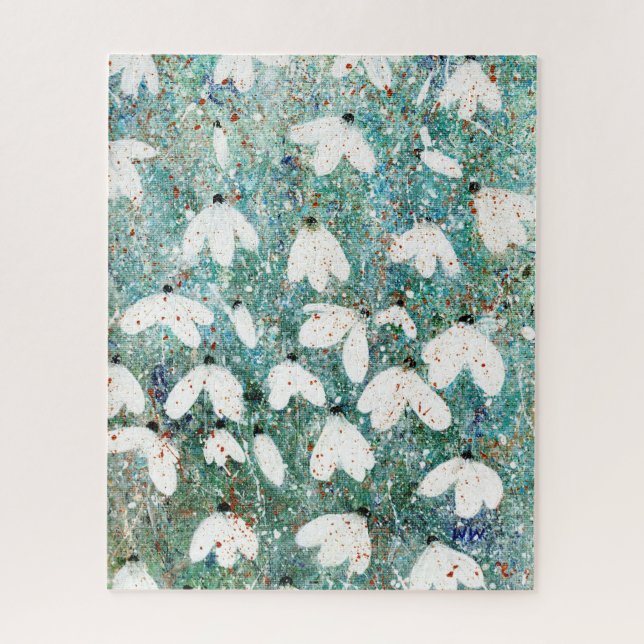 Snowdrops Jigsaw Puzzle (Vertikal)