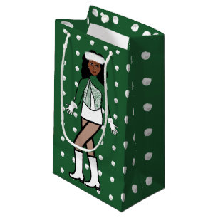 Snowfall Dancer Green Kleine Geschenktüte