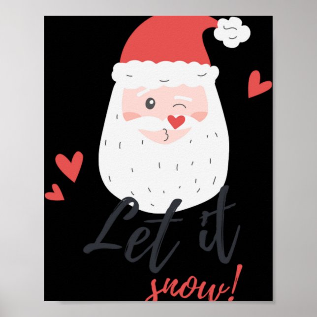 Snowfall T Shirt  Poster (Vorne)