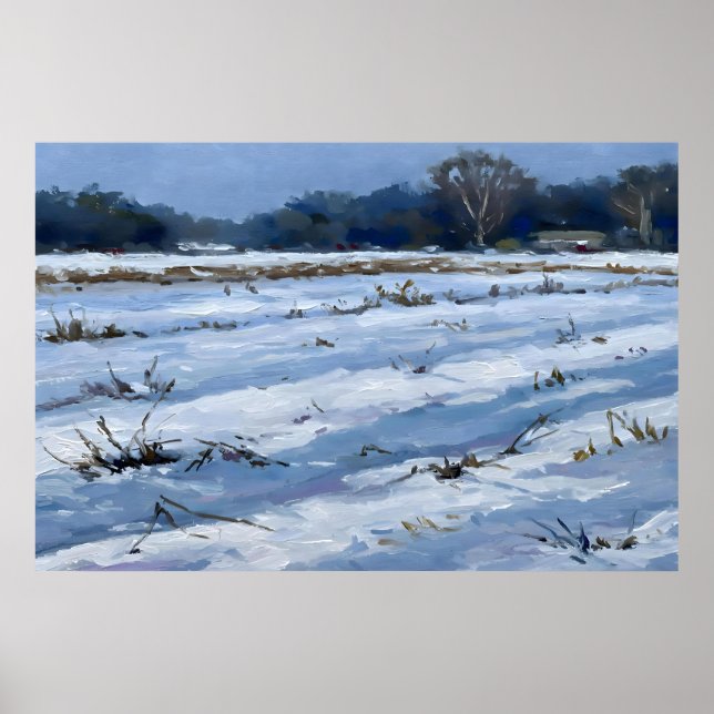 Snowfield Poster (Vorne)