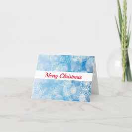 Snowflake background feiertagskarte