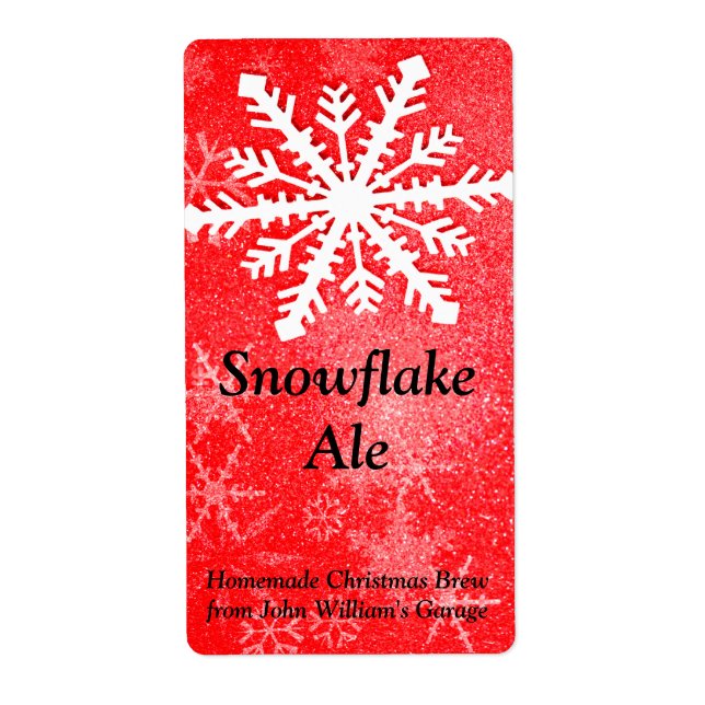 Snowflake-Biermarke (Vorne)