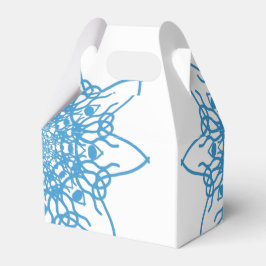 Snowflake Blue Geschenkschachtel