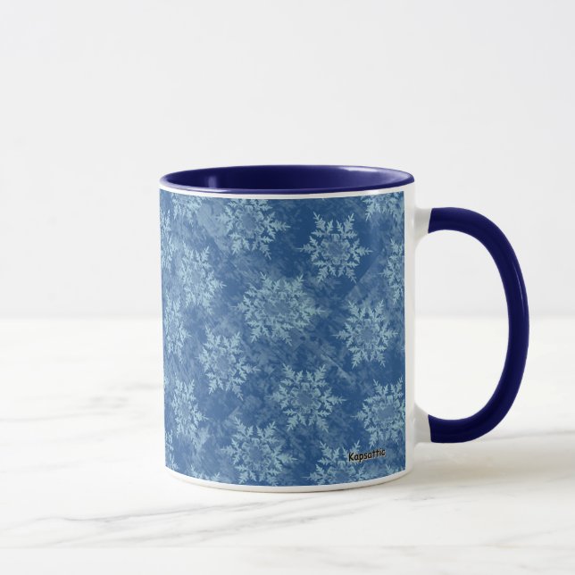SnOwFlAkE BlUe Tasse (Rechts)