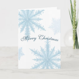 Snowflake Christmas Card Feiertagskarte