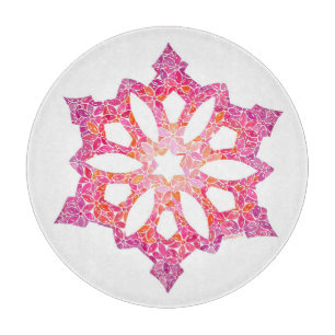 Snowflake Cutting Board Schneidebrett