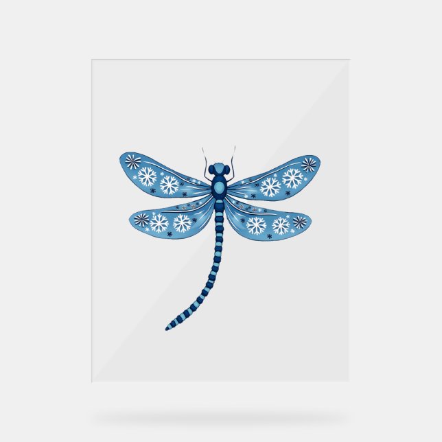 Snowflake Dragonfly Spirit (Recto)