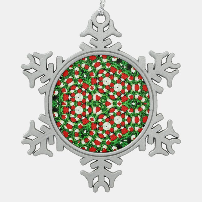 Snowflake Framed Ornament (Vorderseite)