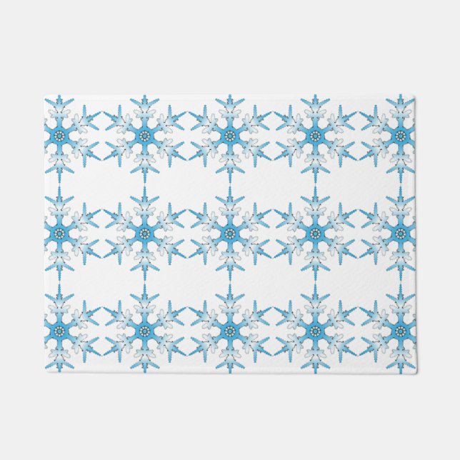 SNOWFLAKE FUßMATTE (Vorderseite)