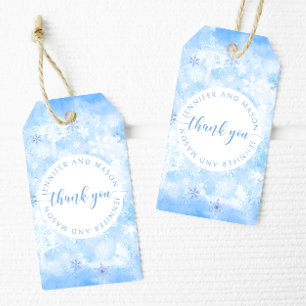 Snowflake Hochzeitsgrabmal Monogramm Geschenkanhänger