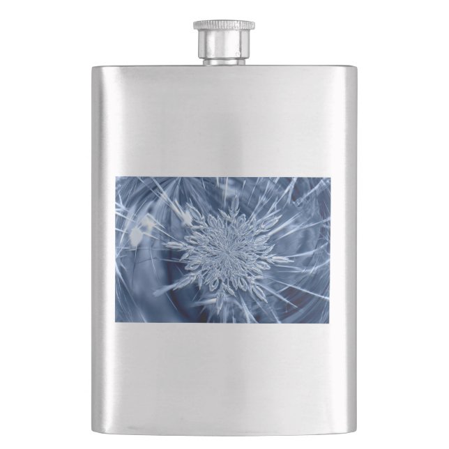Snowflake Ice Flachmann (Vorderseite)