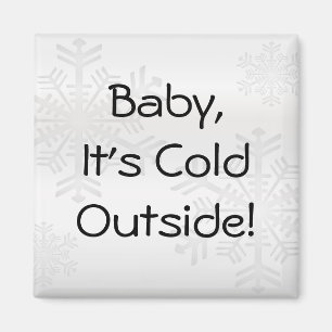 Snowflake individualisierbares Magnet