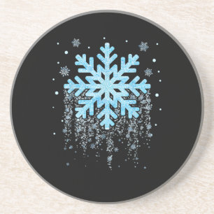 Snowflake Kostüm Winter Weihnachten Matching Mens  Getränkeuntersetzer