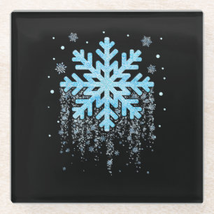 Snowflake Kostüm Winter Weihnachten Matching Mens  Glasuntersetzer
