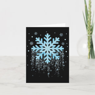 Snowflake Kostüm Winter Weihnachten Matching Mens  Karte