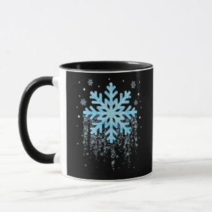 Snowflake Kostüm Winter Weihnachten Matching Mens Tasse
